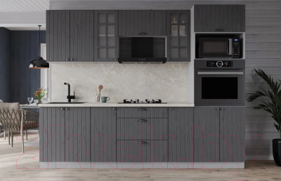 Готовая кухня Интерлиния Берес 2.4В