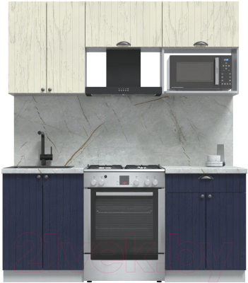 Готовая кухня Интерлиния Берес 1.8В - фото