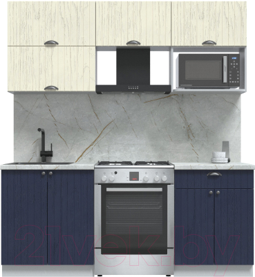 Готовая кухня Интерлиния Берес 1.9В - фото