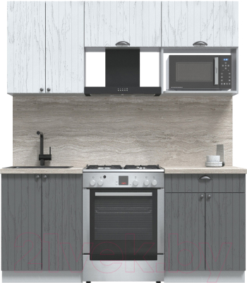 Готовая кухня Интерлиния Берес 1.8В - фото