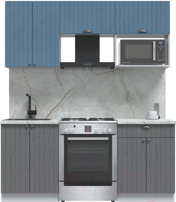 Готовая кухня Интерлиния Берес 1.8В - фото