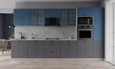 Готовая кухня Интерлиния Берес 3.4В