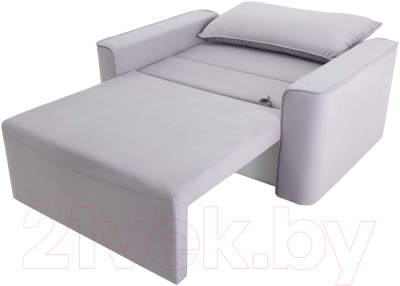 Кресло-кровать KRONES Клио (велюр серебристый)