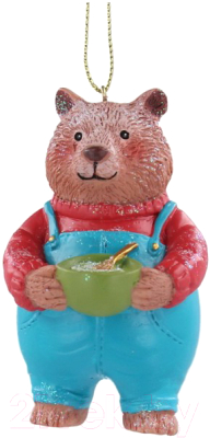 Елочная игрушка Gisela Graham Fairy Tales. Медвежонок / 13583 - фото