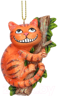 Елочная игрушка Gisela Graham Fairy Tales. Чеширский кот / 16917 - фото