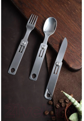 Набор столовых приборов походных Roxon C1