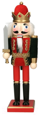 Фигура под елку Gisela Graham Fairy Tales. Щелкунчик с мечом / 30573-1 - фото