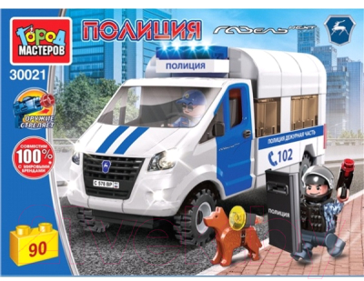 Конструктор Город мастеров Полицейская операция / 30021-KK - фото