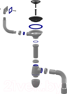 Сифон Unicorn B425