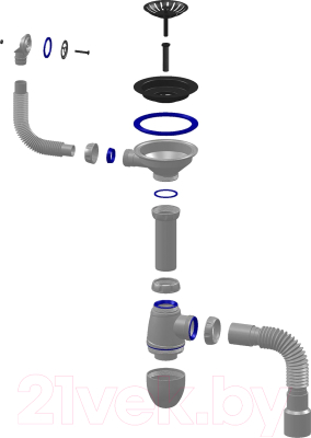 Сифон Unicorn B426P