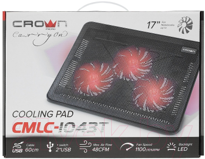 Подставка для ноутбука Crown CMLC-1043T