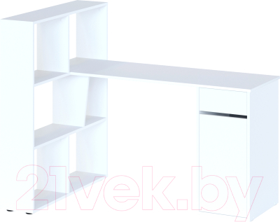 Письменный стол Сокол-Мебель СПм-12 (белый) - фото