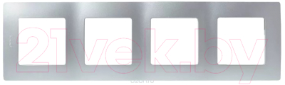 Рамка для выключателей и розеток Legrand Etika 672554 - фото