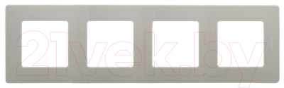 Рамка для выключателей и розеток Legrand Etika 672524 - фото