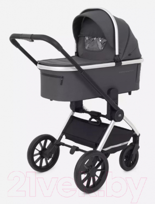 Детская универсальная коляска MOWbaby Tilda 2 в 1 / MB064 (графит)