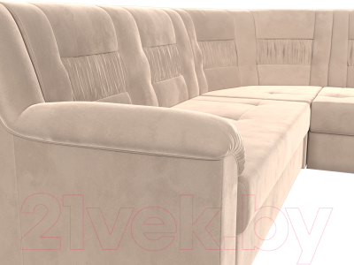 Диван угловой Mebelico Карелия 343 правый