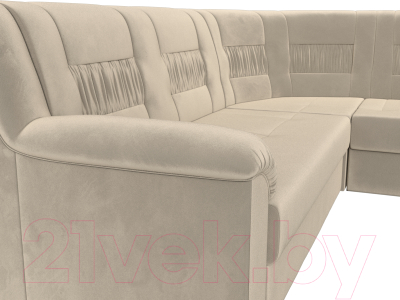 Диван угловой Mebelico Карелия 343 правый