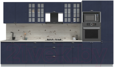 Готовая кухня Интерлиния Берес 3.6В - фото