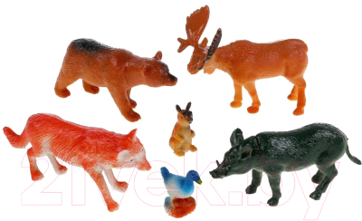 Набор фигурок игровых Играем вместе Лесные животные / S47-06