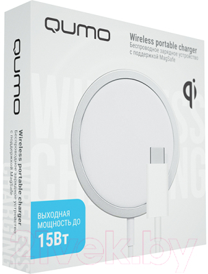 Зарядное устройство беспроводное Qumo PowerAid Qi iWatch WH Charger 0044 / Q32872
