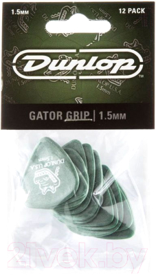 Набор медиаторов Dunlop Manufacturing Manufacturing 417P1.50 Gator Grip - фото