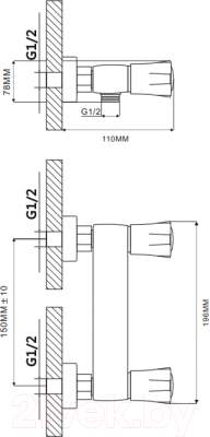 Смеситель Ekko E90091
