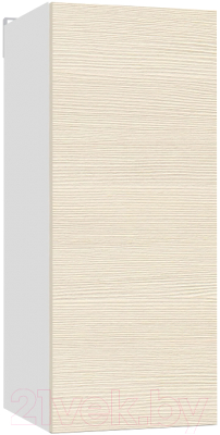 Шкаф навесной для кухни Интермебель Микс Топ ШН 720-4-400 40см (вудлайн кремовый) - фото