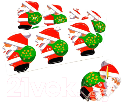 Конструктор Bondibon Дед Мороз / ВВ5640