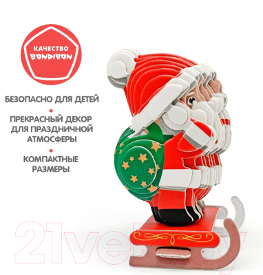 Конструктор Bondibon Дед Мороз / ВВ5640