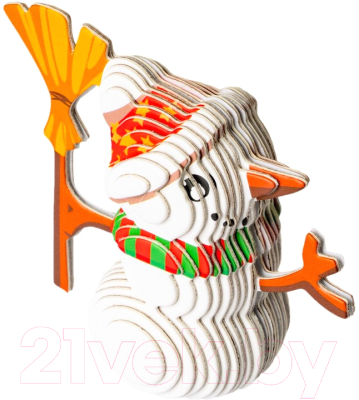 Конструктор Bondibon Снеговик / ВВ5642