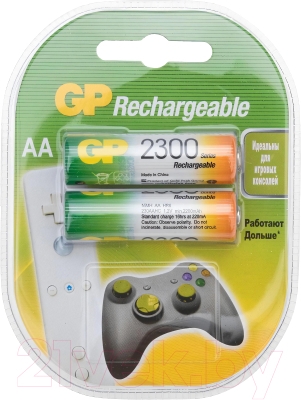 Комплект аккумуляторов GP Batteries GP230AAHC-2DECRC2 - фото