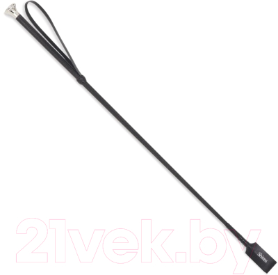 Хлыст для конного спорта Shires Кожаный 60см / 7502/BLACK/24 - фото