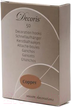 Набор креплений для елочных игрушек Decoris 400002  - фото