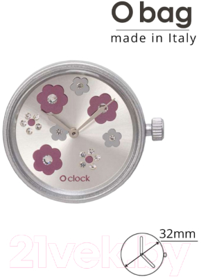 Часовой механизм O bag O clock Great OCLKD001MESH8656