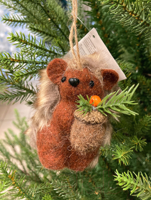 Елочная игрушка Decoris Ежик / 520707