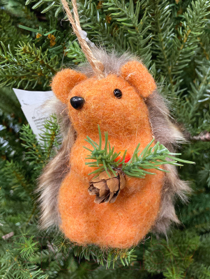 Елочная игрушка Decoris Ежик / 520707