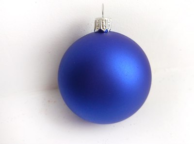 Шар новогодний GreenTerra 80мм Матовый