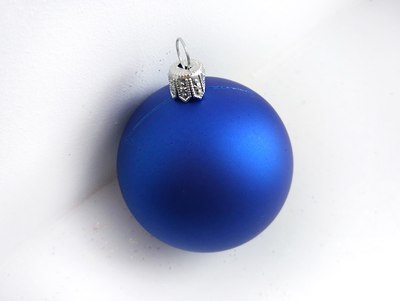 Шар новогодний GreenTerra 80мм Матовый