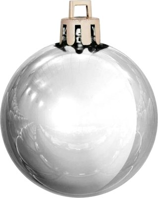 Шар новогодний GreenTerra 60мм Глянцевый - фото