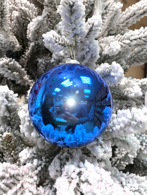 Шар новогодний GreenTerra 60мм глянцевый