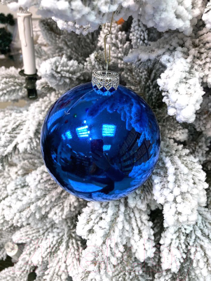 Шар новогодний GreenTerra 60мм глянцевый