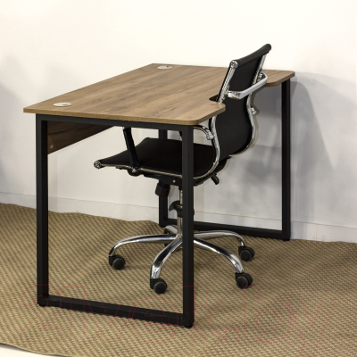 Геймерский стол Millwood Лофт Гонконг ДТ-3 120x70x75 (дуб табачный Craft/черный)