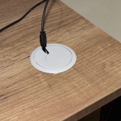 Геймерский стол Millwood Лофт Гонконг ДТ-3 120x70x75 (дуб табачный Craft/черный)