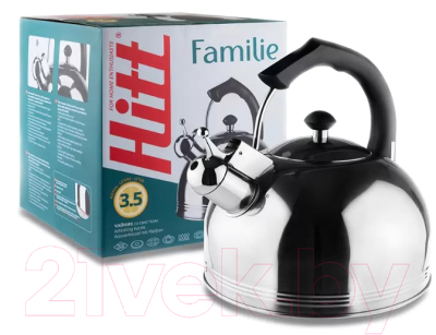 Чайник со свистком Hitt Familie H01025