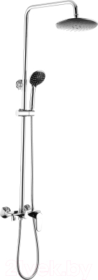 Душевая система со смесителем Diadonna D86-335117BL - фото