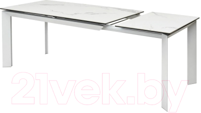 Обеденный стол M-City Cremona 140 Matte Statuario / 614М04872