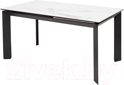 Обеденный стол M-City Cremona 140 Matte Statuario / 614М04873 - фото