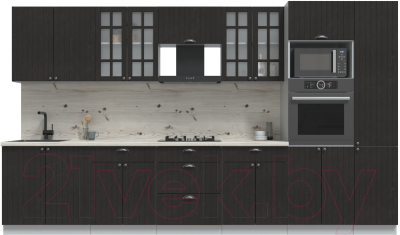 Готовая кухня Интерлиния Берес 3.6В - фото