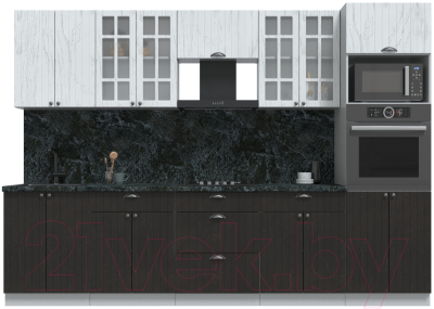 Готовая кухня Интерлиния Берес 3.0В - фото