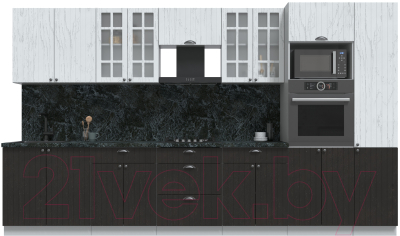 Готовая кухня Интерлиния Берес 3.6В - фото